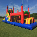 40ft Titan Obstacle Course with Slide