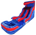 16ft Monsoon Water Slide with Pool